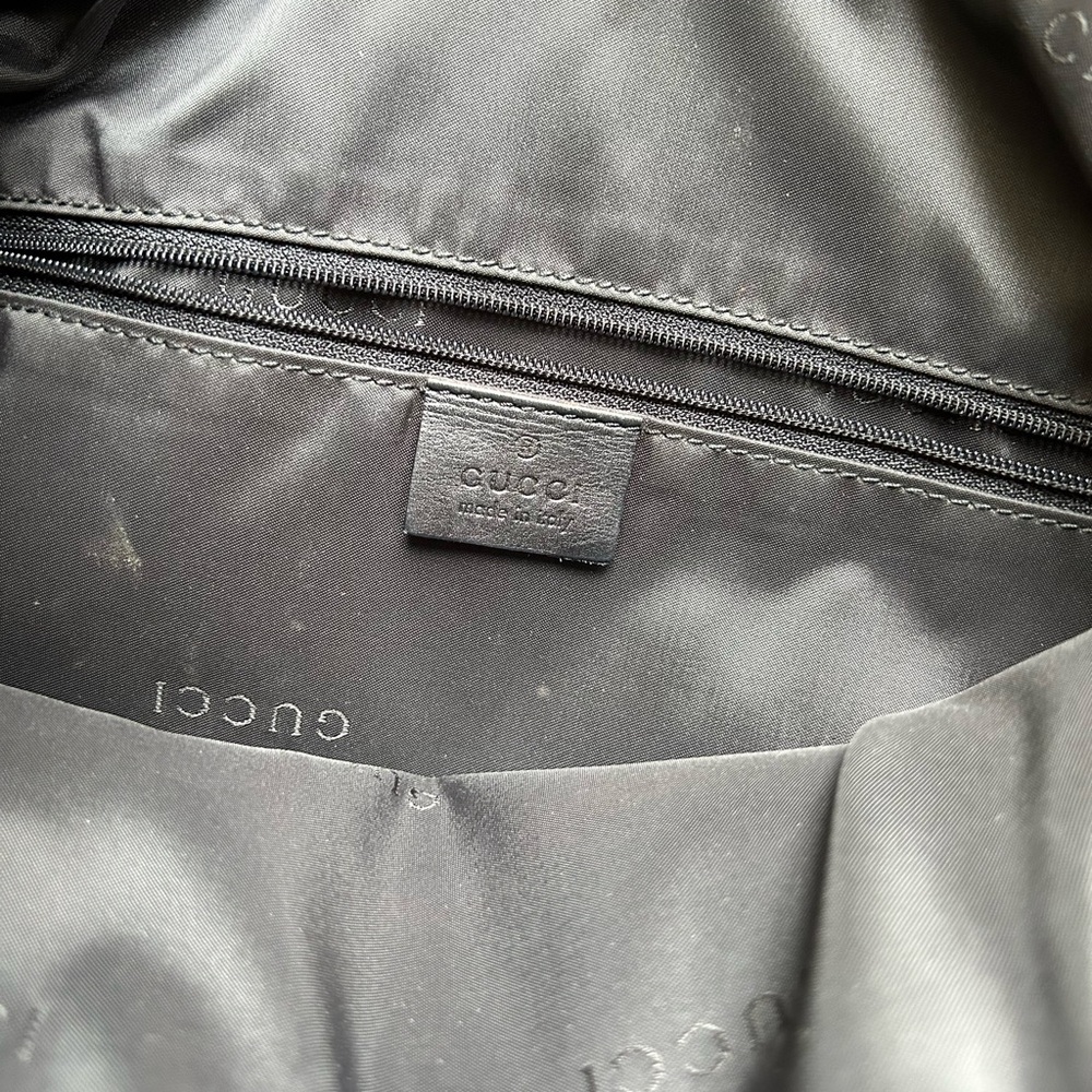 Gucci Black Leather Hobo Bag - Picture 7 of 7